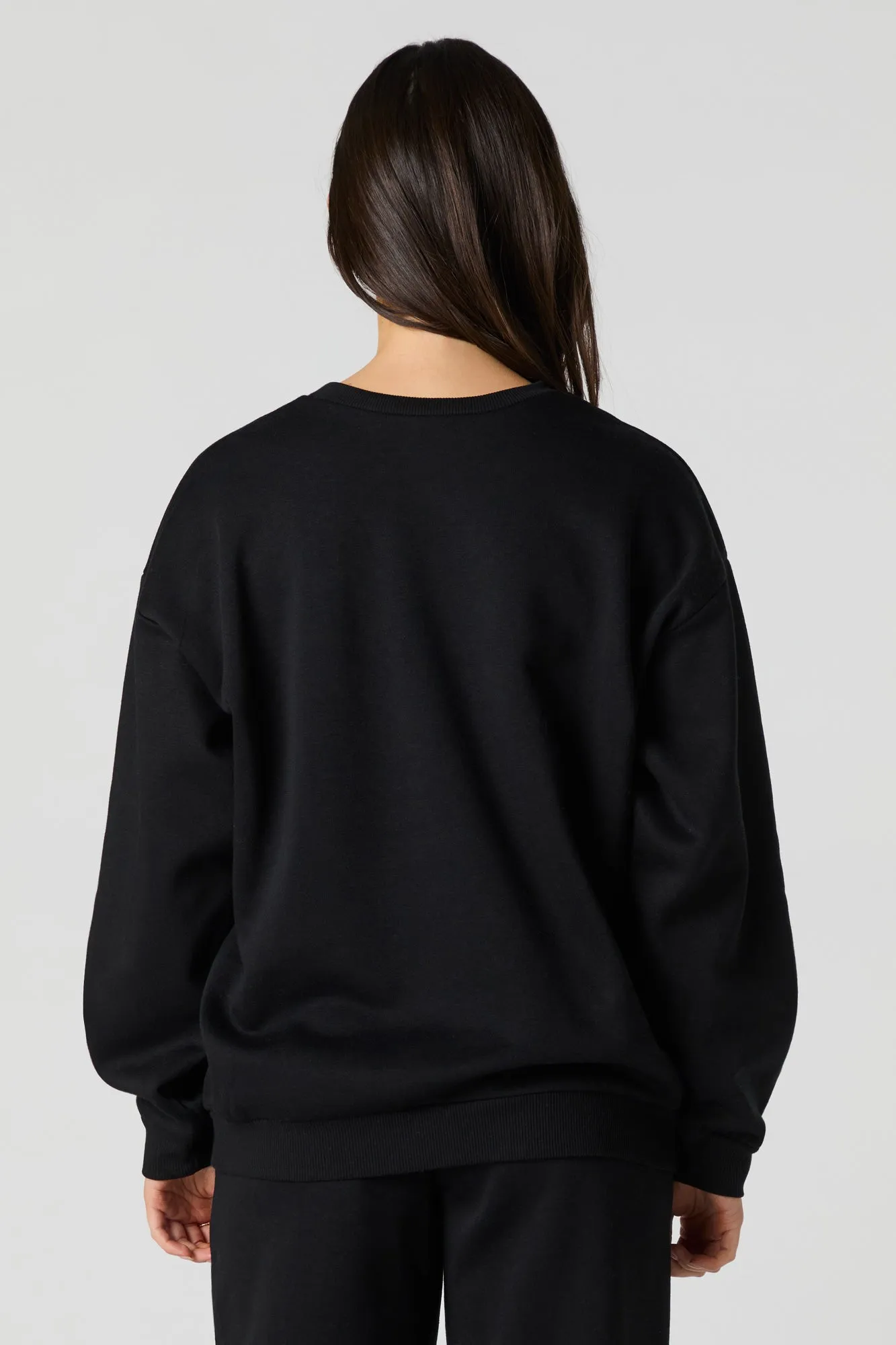 Chandail en molleton avec motif brodé City en sergé sold by Urban Planet product image thumbnail 5