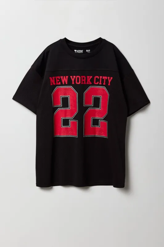 Jersey Active en filet imprimé pour fille sold by Urban Planet