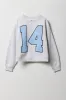 Girls Varsity Graphic Fleece Sweatshirt sold by Urban Planet