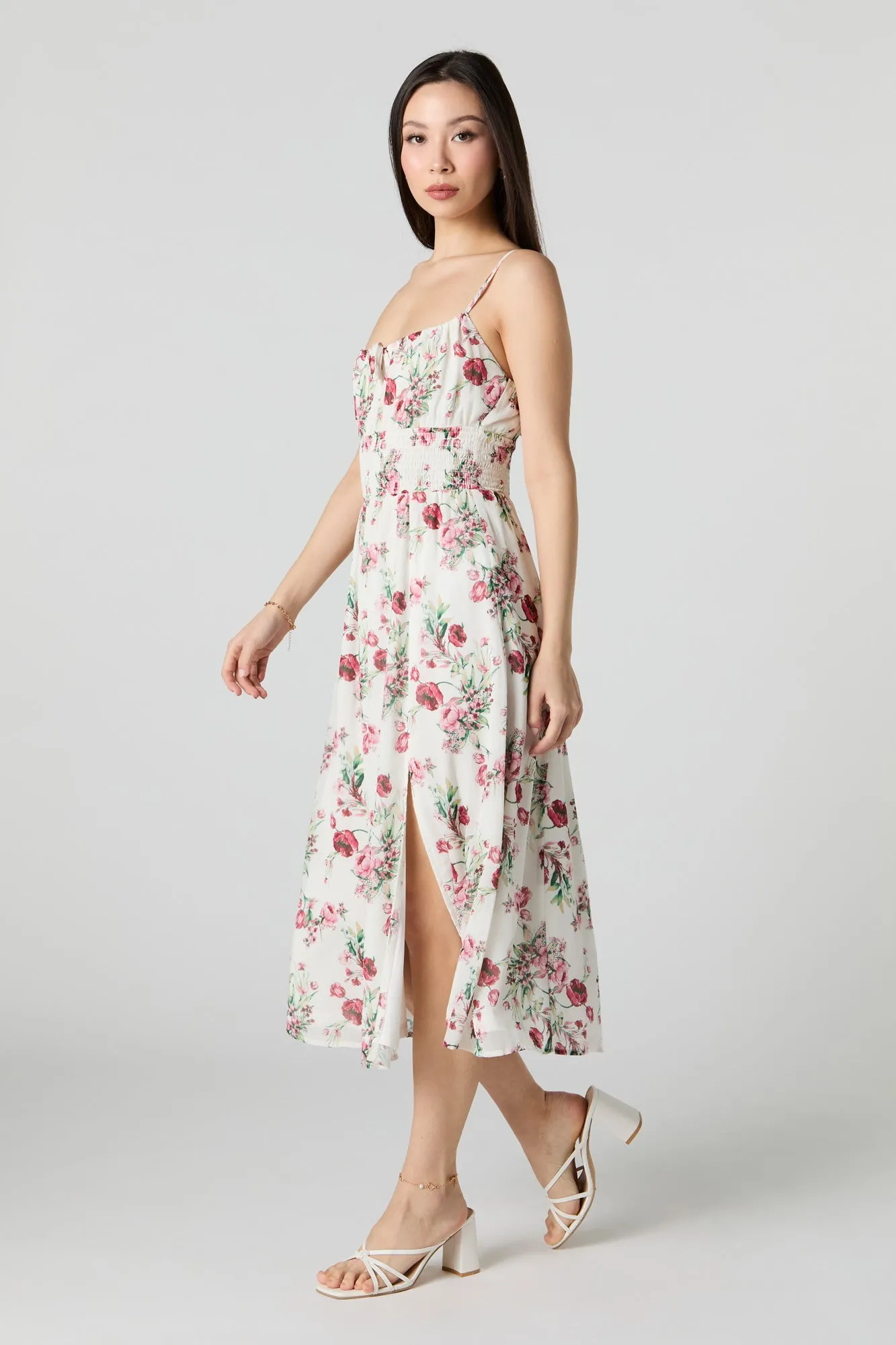 Chiffon A-Line Midi Dress sold by Urban Planet product image thumbnail 2