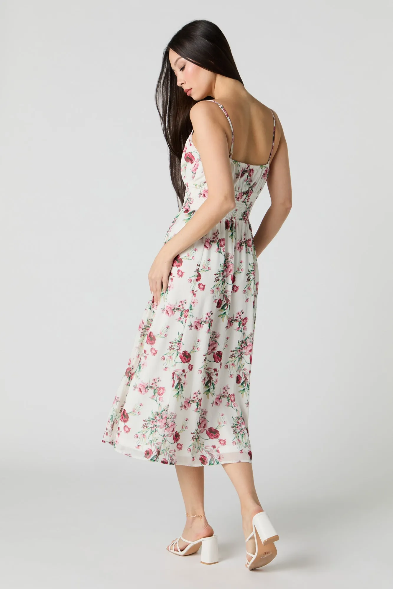 Chiffon A-Line Midi Dress sold by Urban Planet product image thumbnail 3
