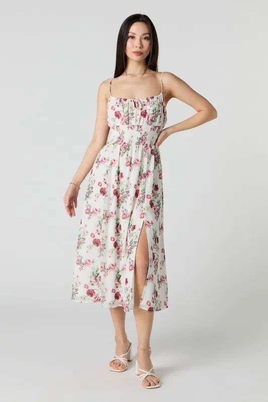 Robe trapèze midi en chiffon sold by Urban Planet