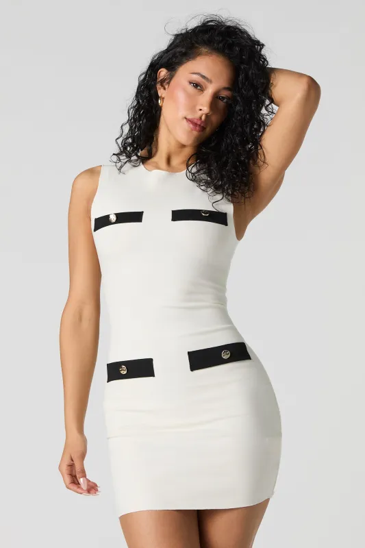 Minirobe moulante avec fausses poches sold by Urban Planet