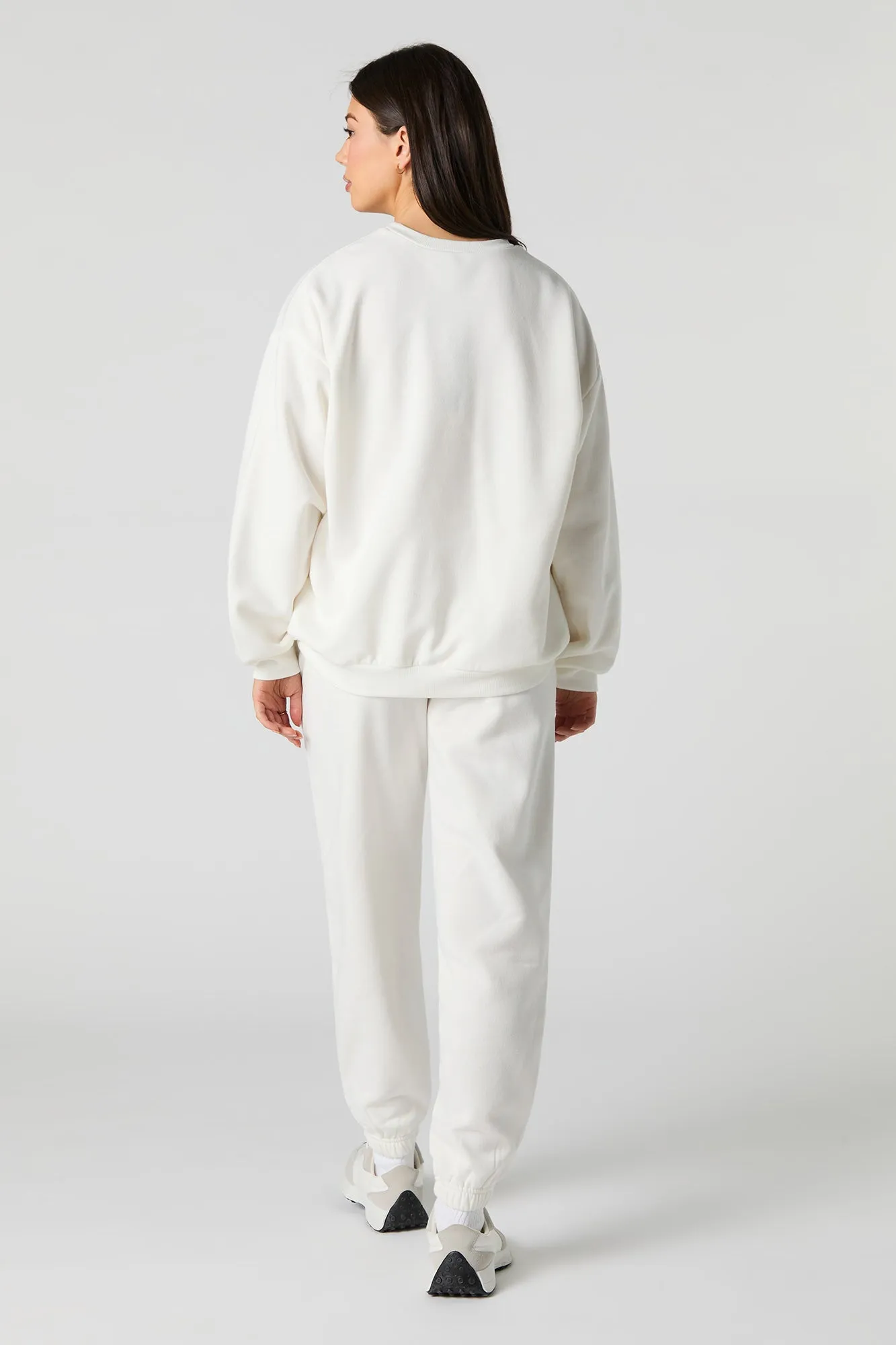 Jogger en molleton avec motif brodé City sold by Urban Planet product image thumbnail 3