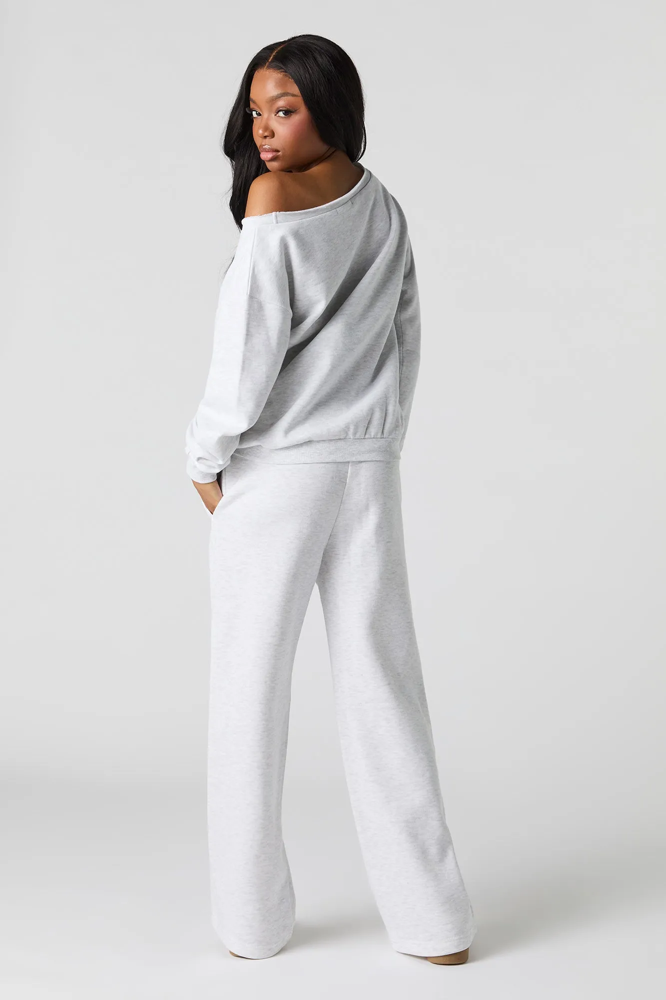 Manhattan Graphic Fleece Sweatpant sold by Urban Planet product image thumbnail 3