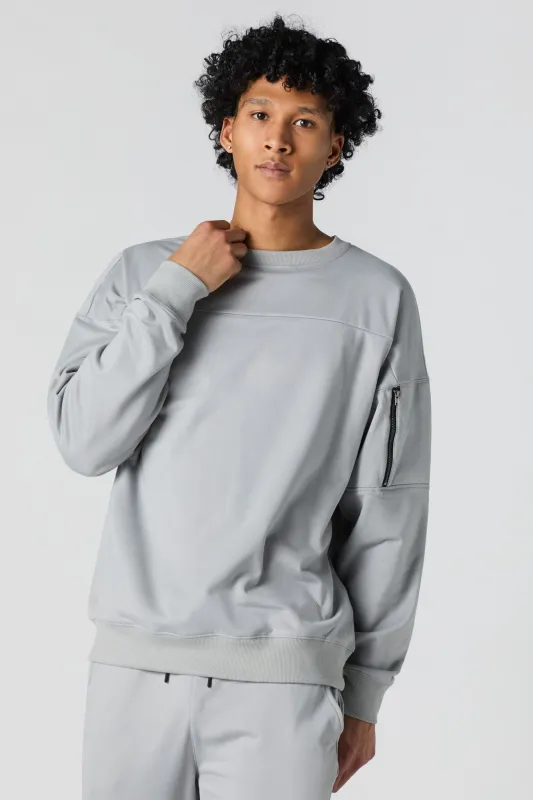 Active Zip Pocket Sweatshirt sold by Urban Planet