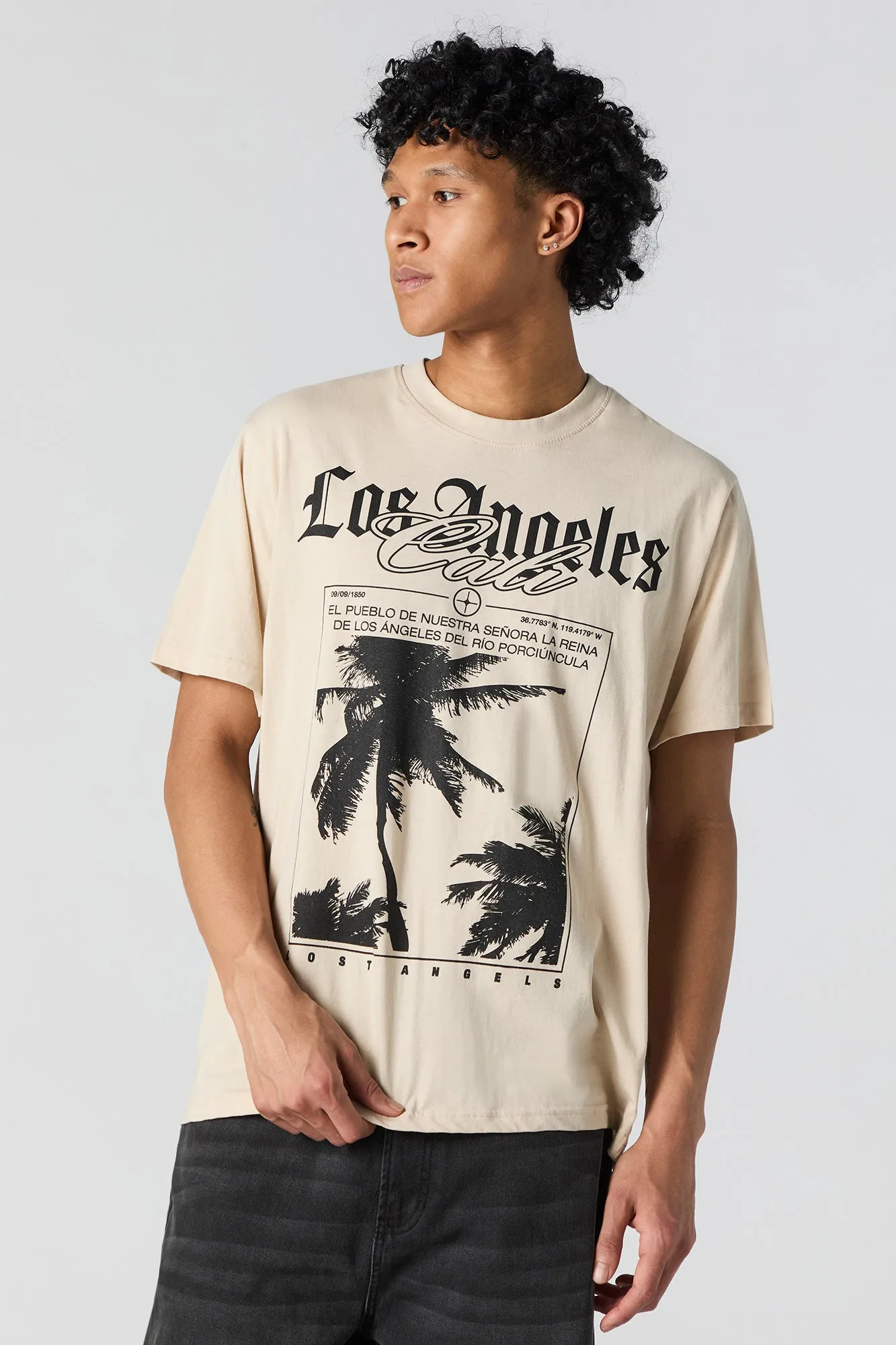 T-shirt à imprimé Cali Los Angeles sold by Urban Planet