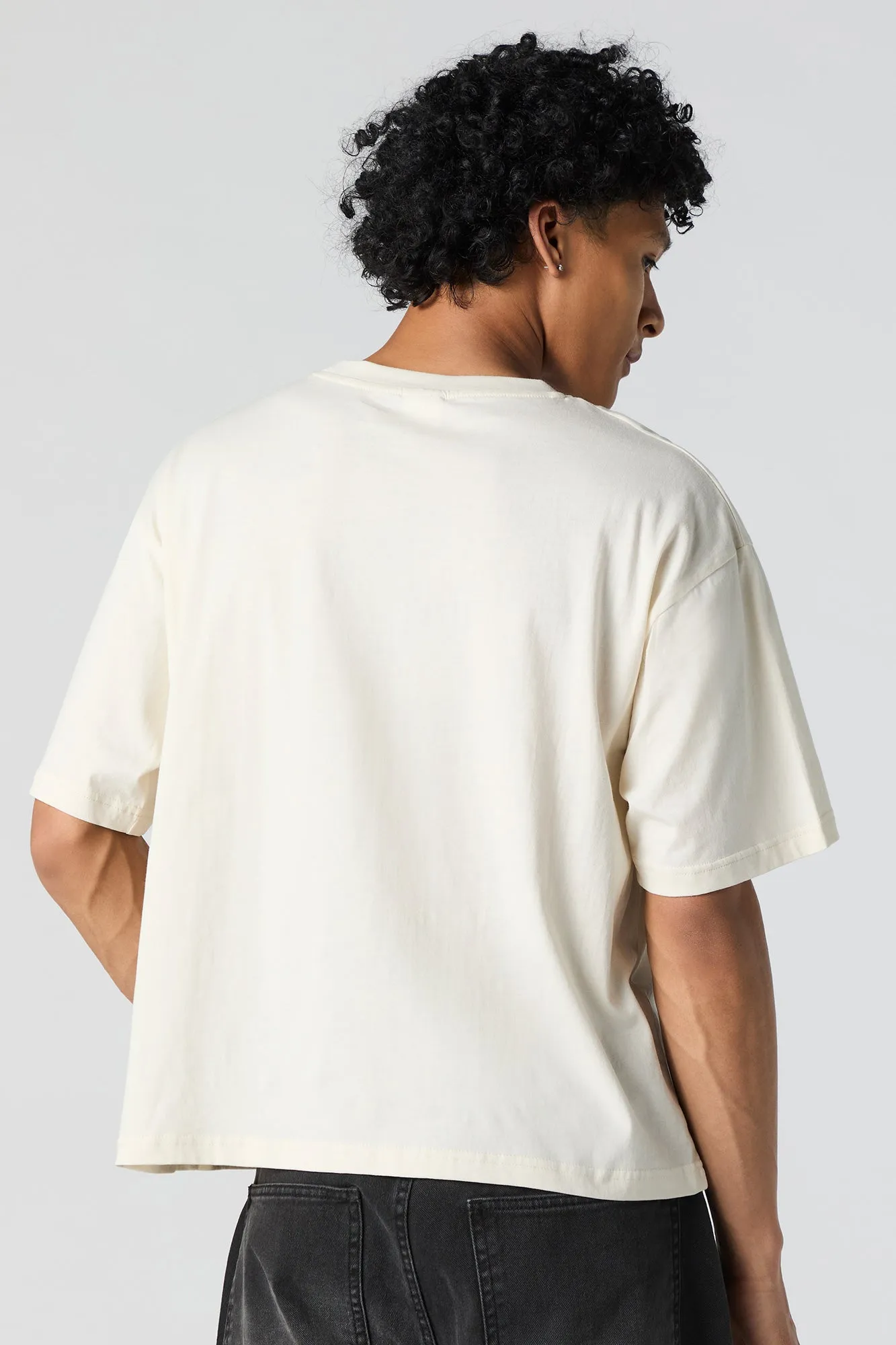 Palm Springs Graphic Boxy T-Shirt sold by Urban Planet product image thumbnail 2