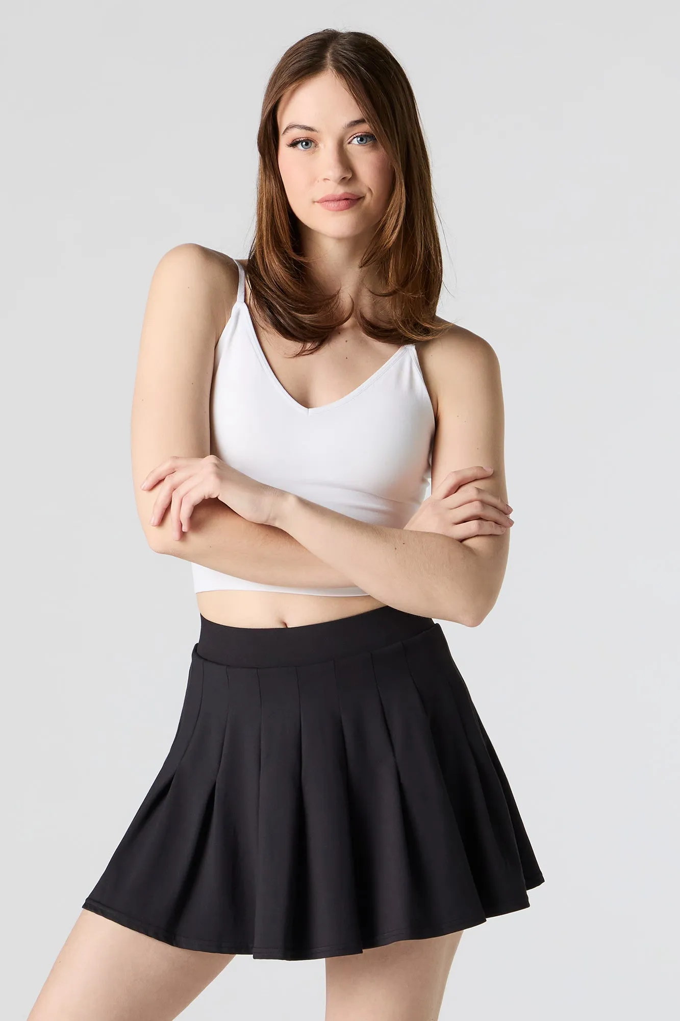 Active Pleated Mini Skort sold by Urban Planet product image thumbnail 5