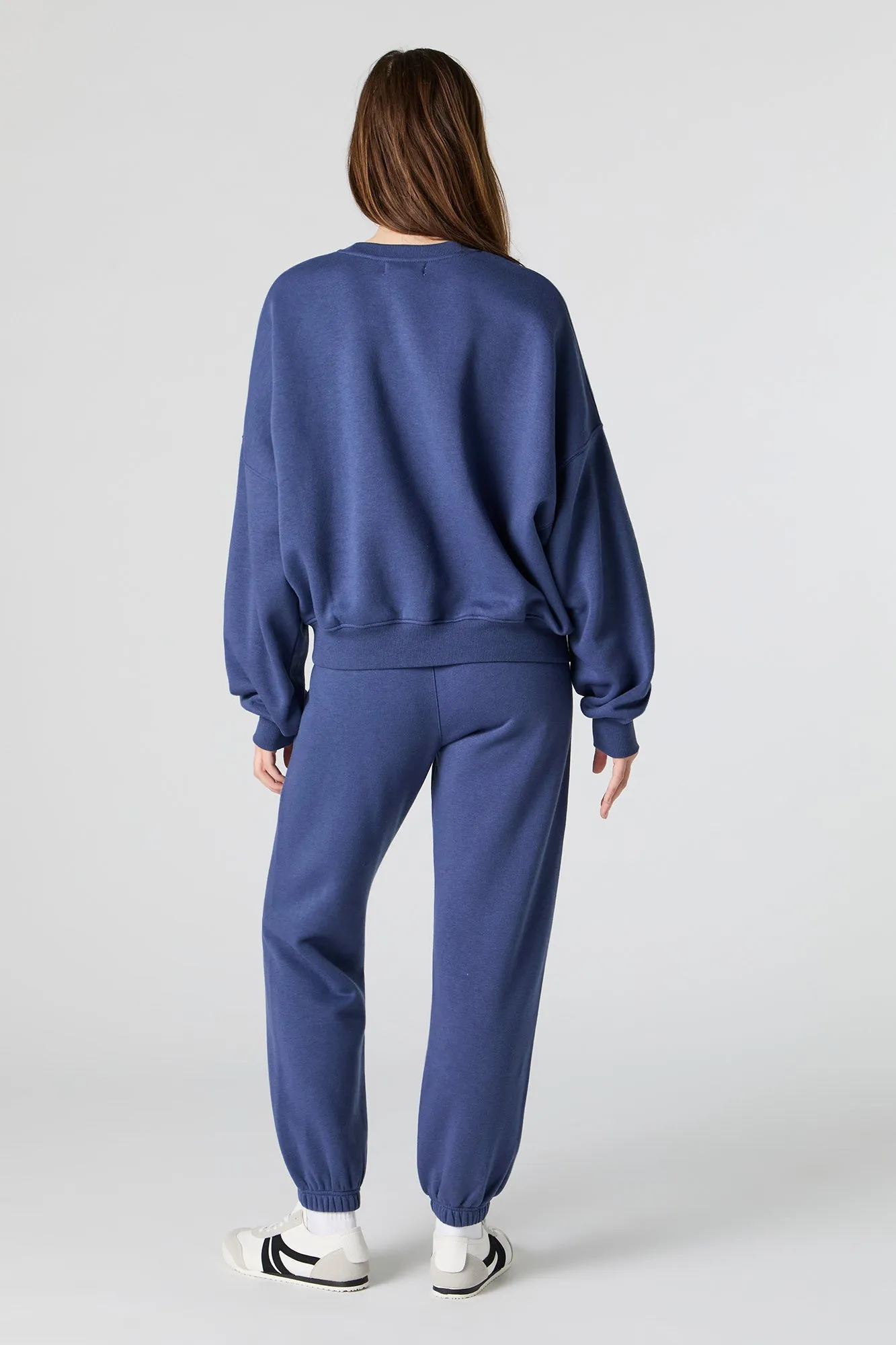 Jogger en molleton avec motif brodé sold by Urban Planet product image thumbnail 3