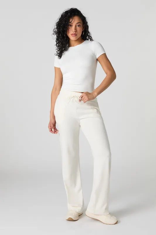 Pantalon à jambe large doux avec taille coulissante sold by Urban Planet