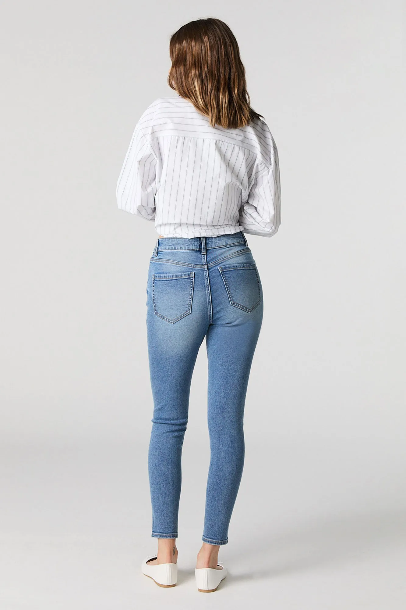 High Rise Skinny Medium Jean sold by Urban Planet product image thumbnail 3