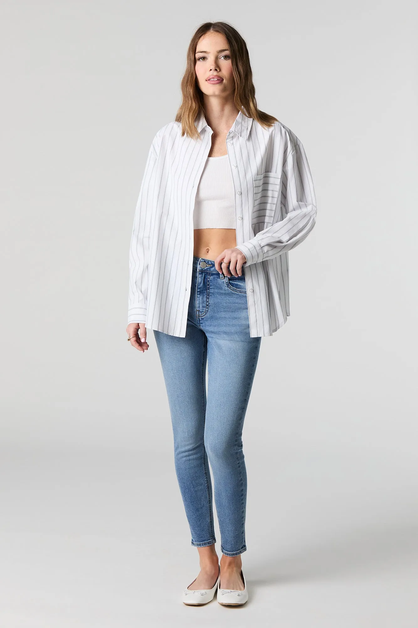 High Rise Skinny Medium Jean sold by Urban Planet