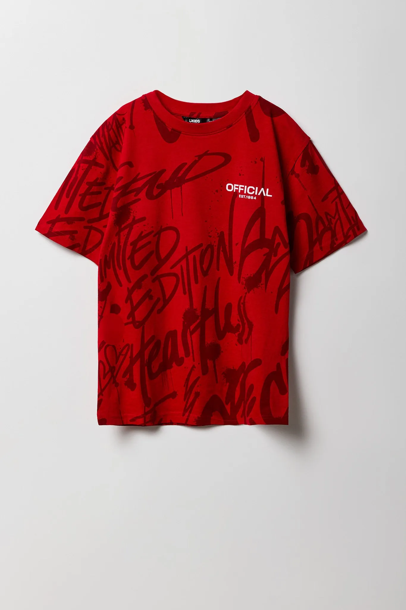 Boys Official Print T-Shirt sold by Urban Planet