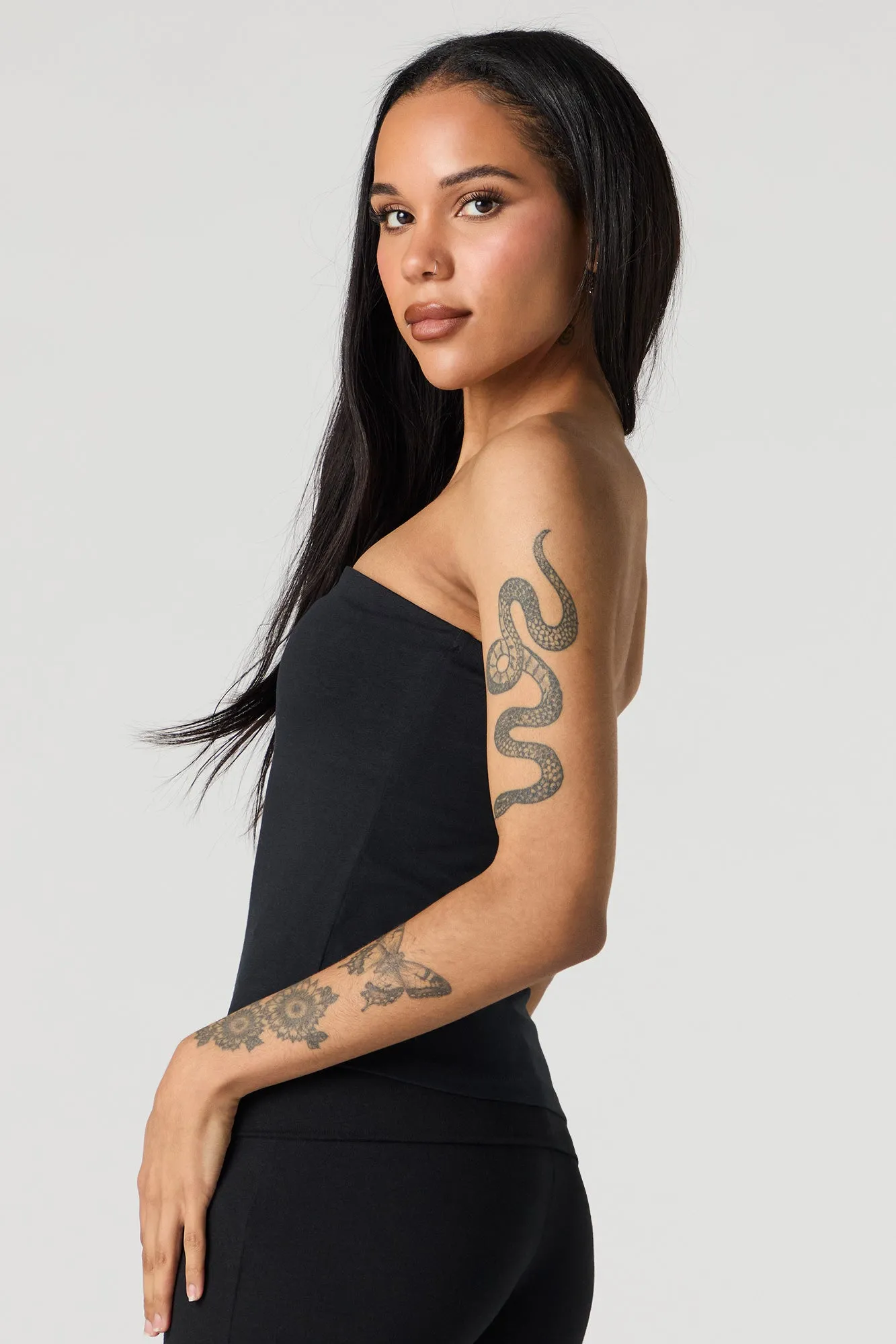 Tube Top with Built-In Cups sold by Urban Planet product image thumbnail 5