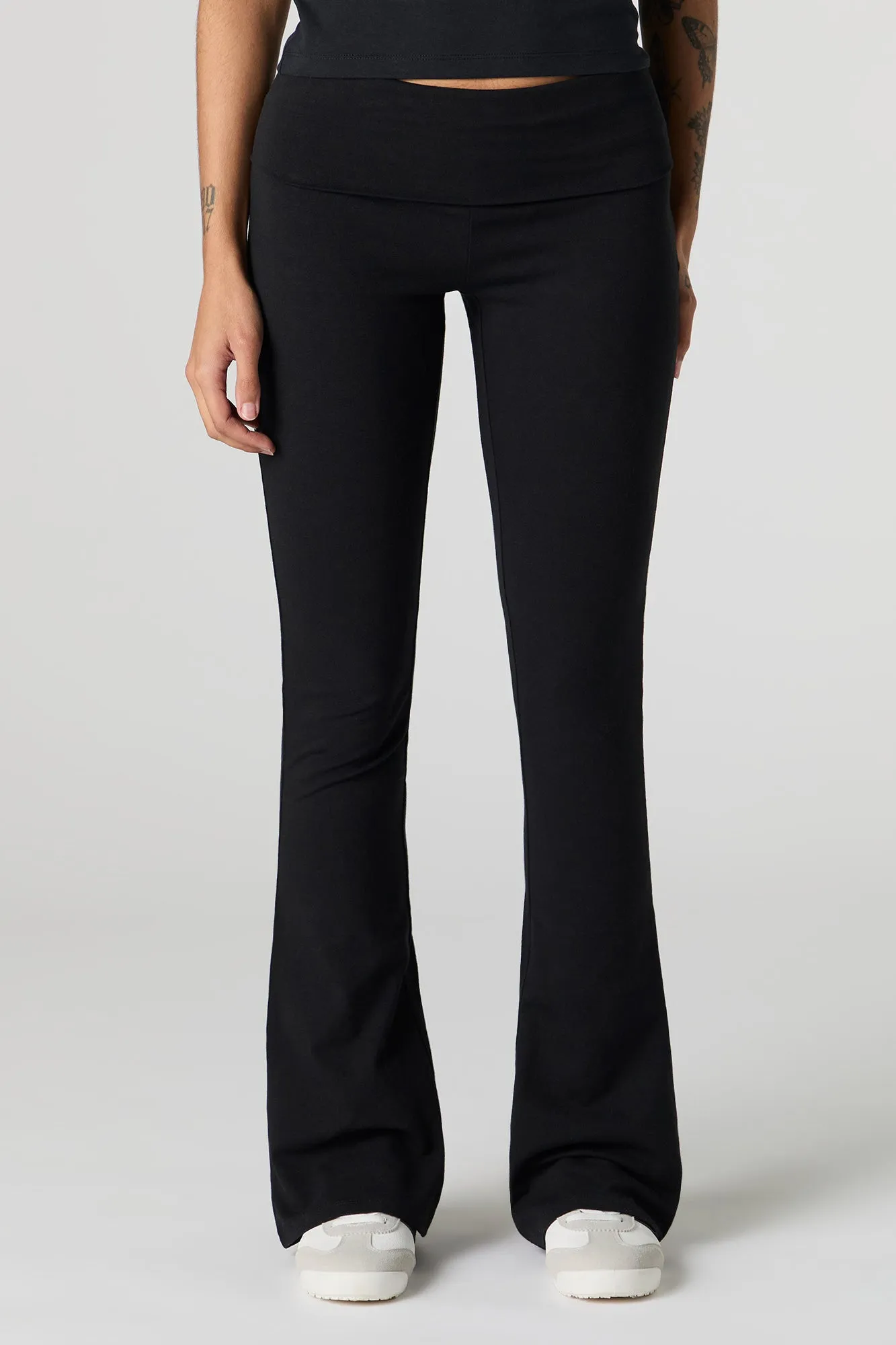 Foldover Waist Flare Legging sold by Urban Planet product image thumbnail 5