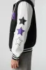 Brooklyn Chenille Embroidered Varsity Jacket sold by Urban Planet