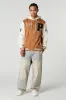 Blouson collégien à broderie en chenille P sold by Urban Planet