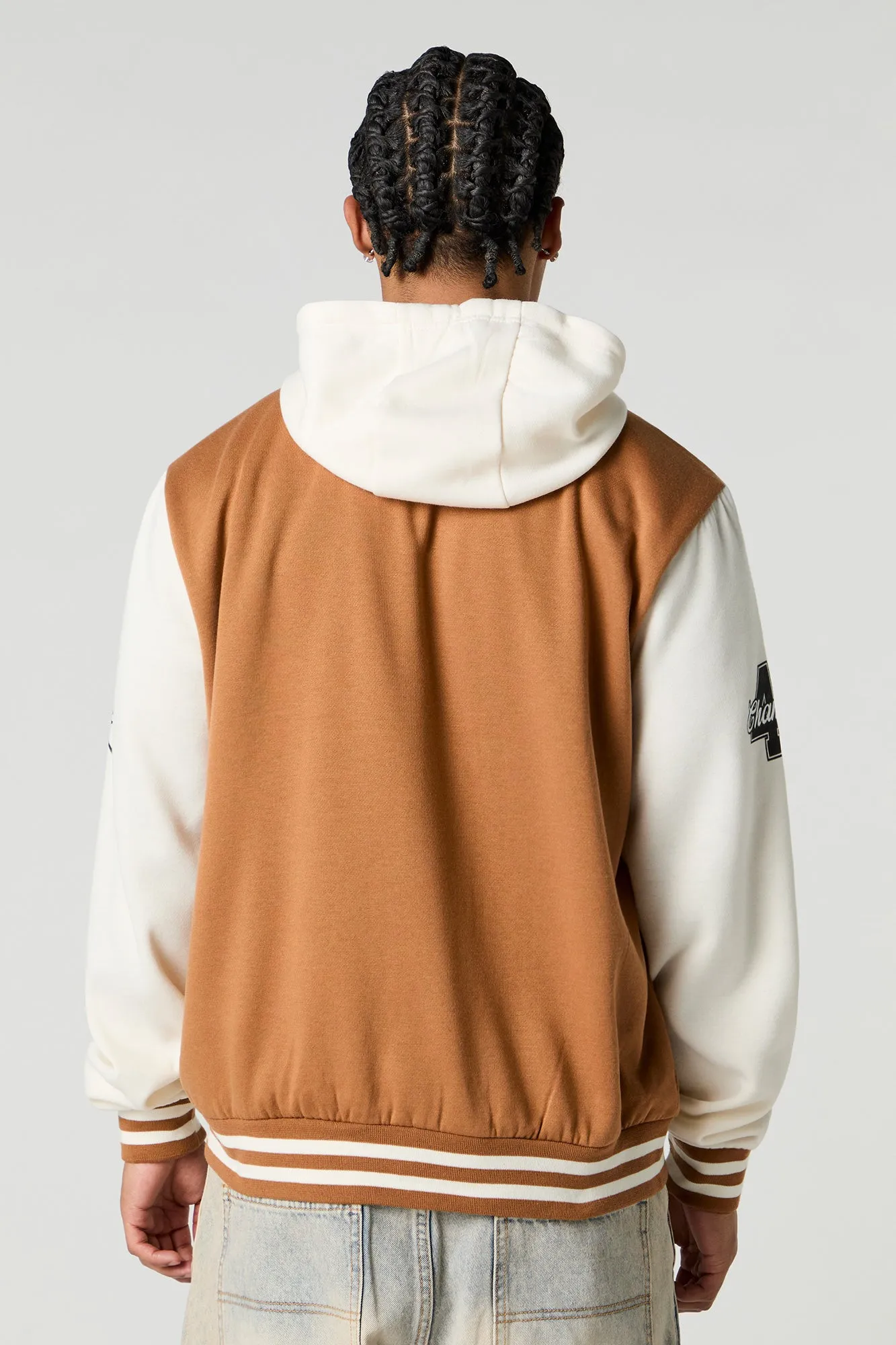 Blouson collégien à broderie en chenille P sold by Urban Planet product image thumbnail 2