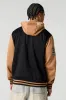 Blouson collégien à broderie en chenille Race Team sold by Urban Planet