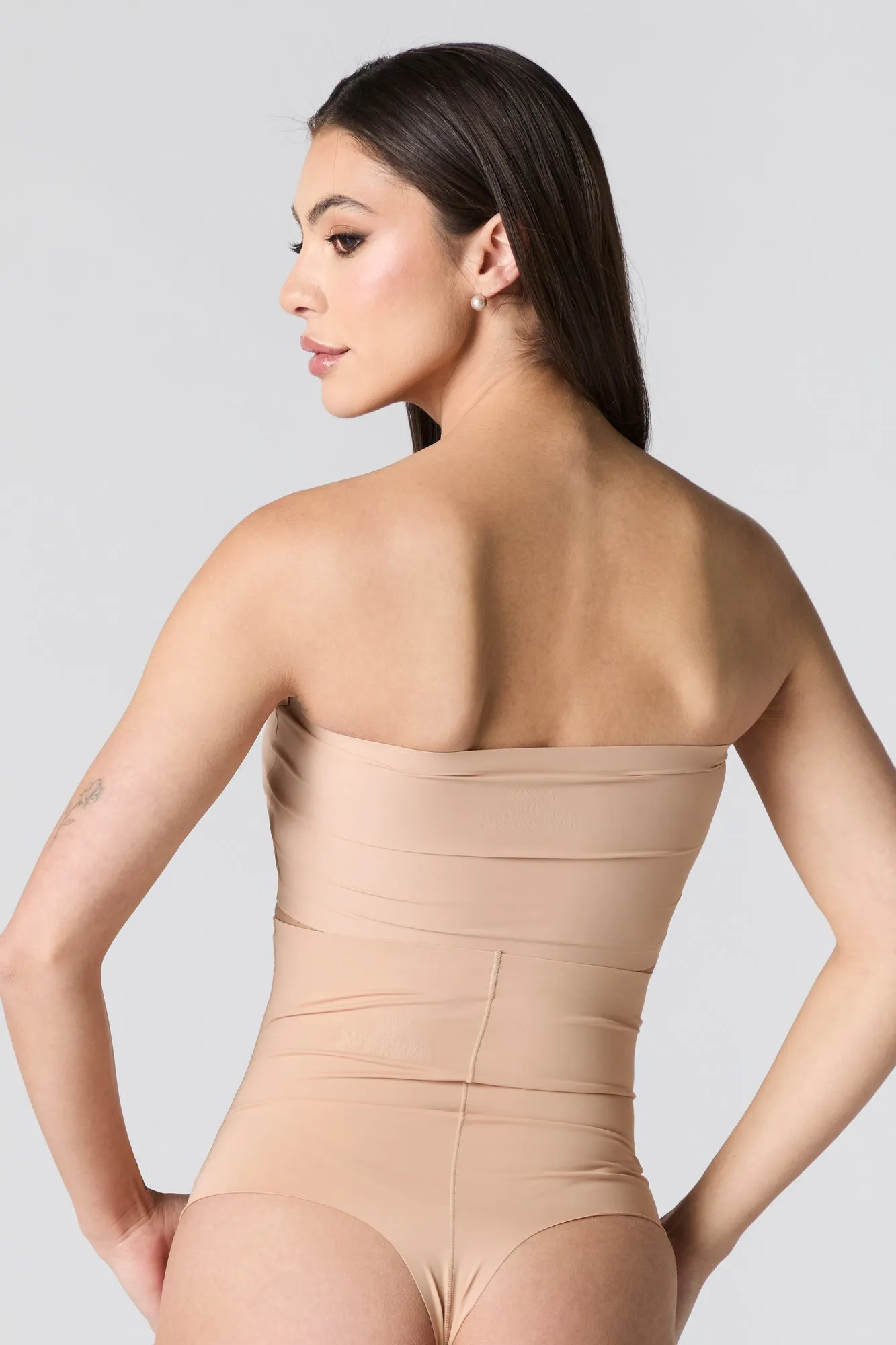 Tanga gainante invisible à taille hute sold by Urban Planet product image thumbnail 3