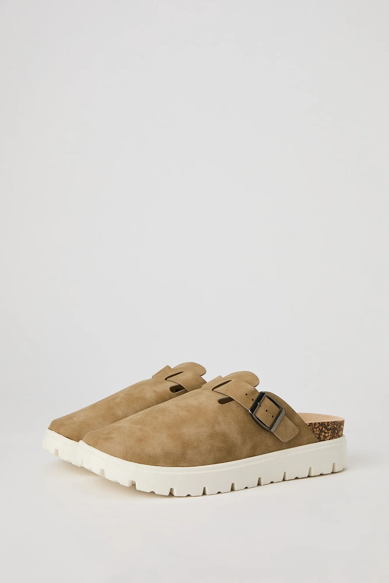 Platform Buckle Clog sold by Urban Planet