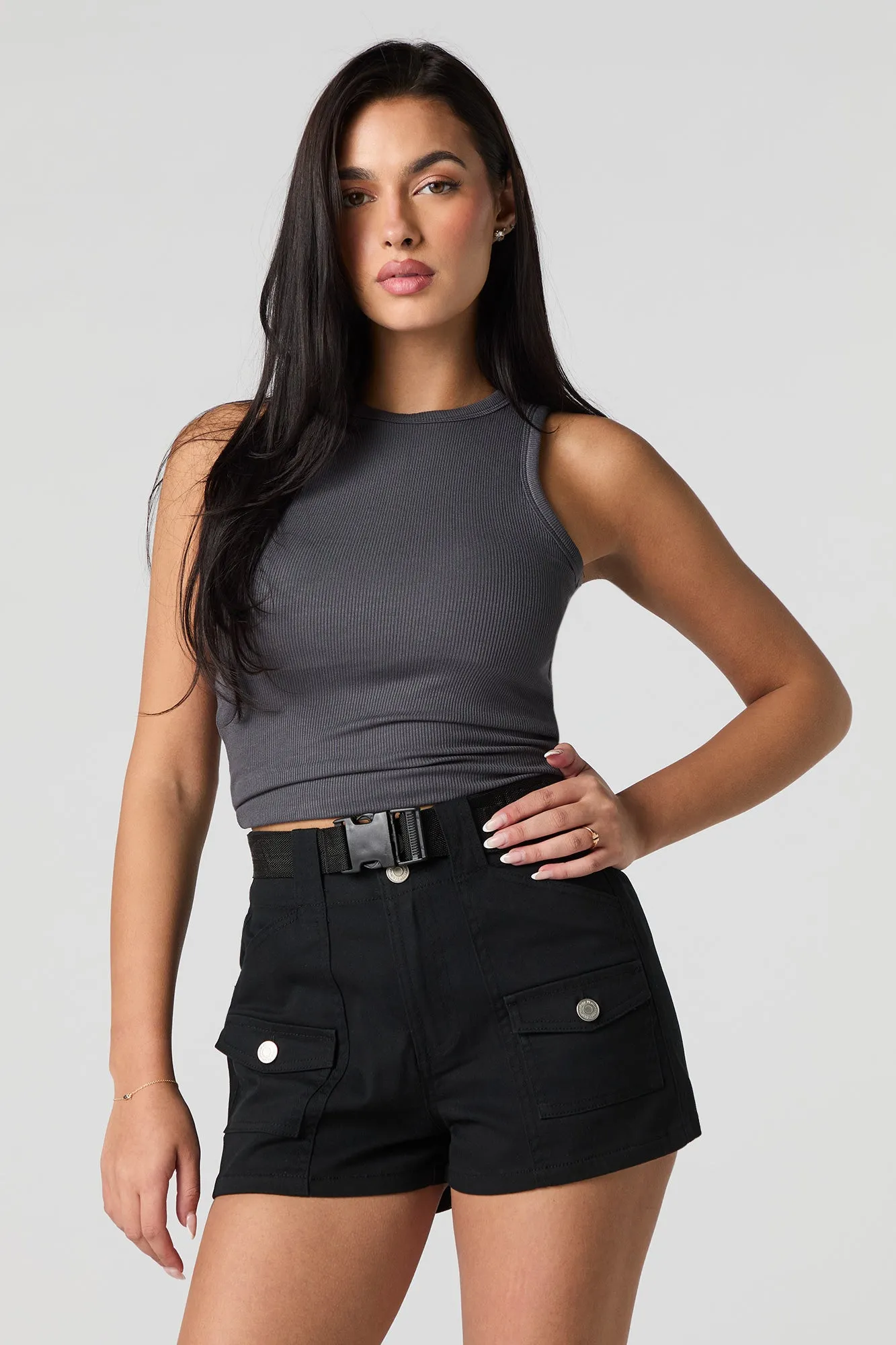 Short cargo avec ceinture sold by Urban Planet product image thumbnail 4