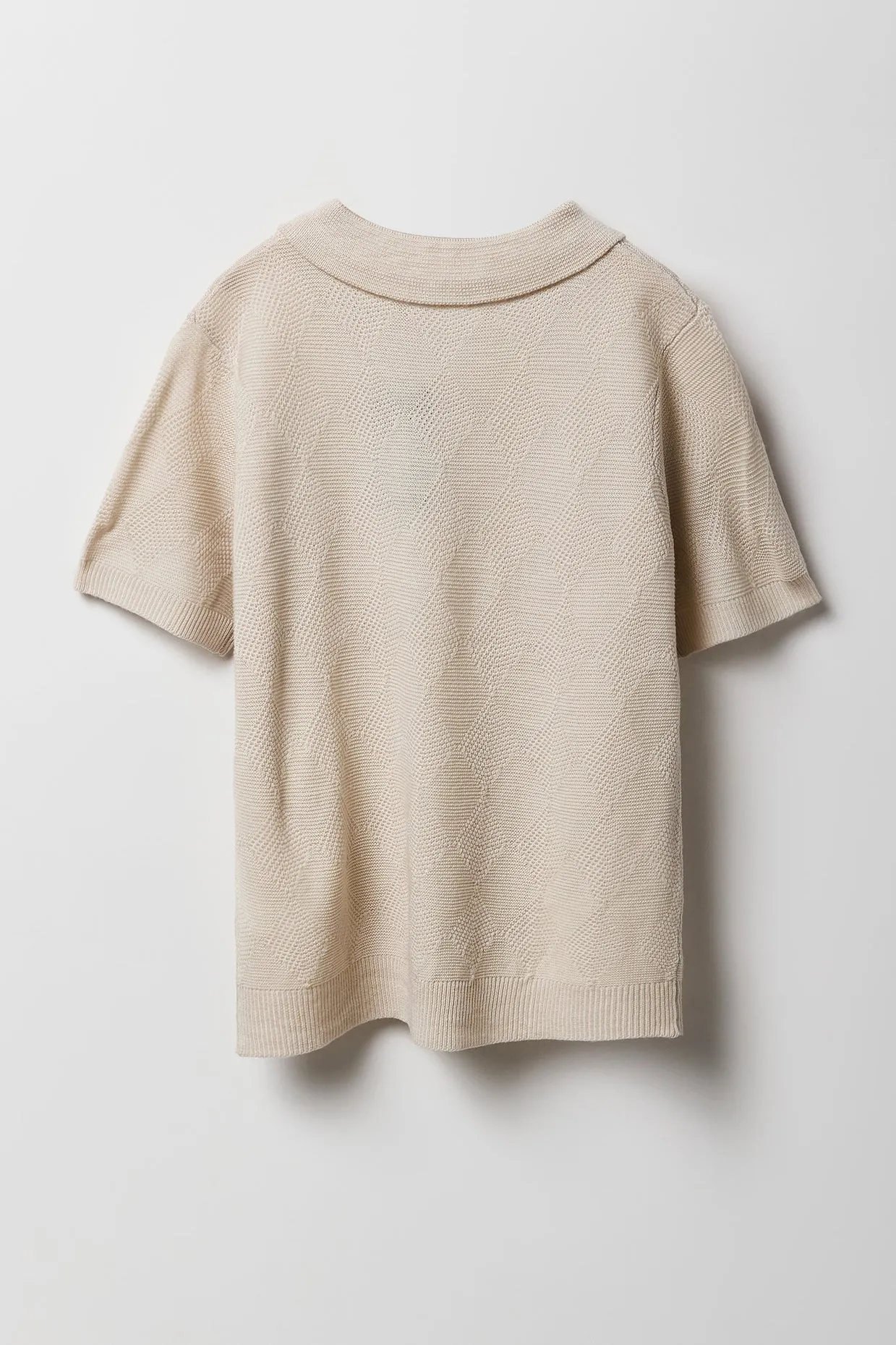 Boys Diamond Knit Polo sold by Urban Planet product image thumbnail 2