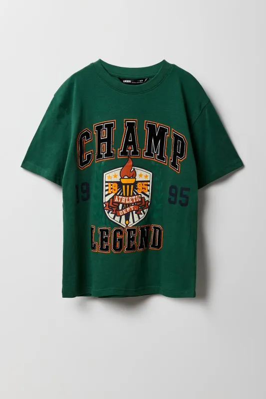 Boys Champ Legend Graphic T-Shirt sold by Urban Planet