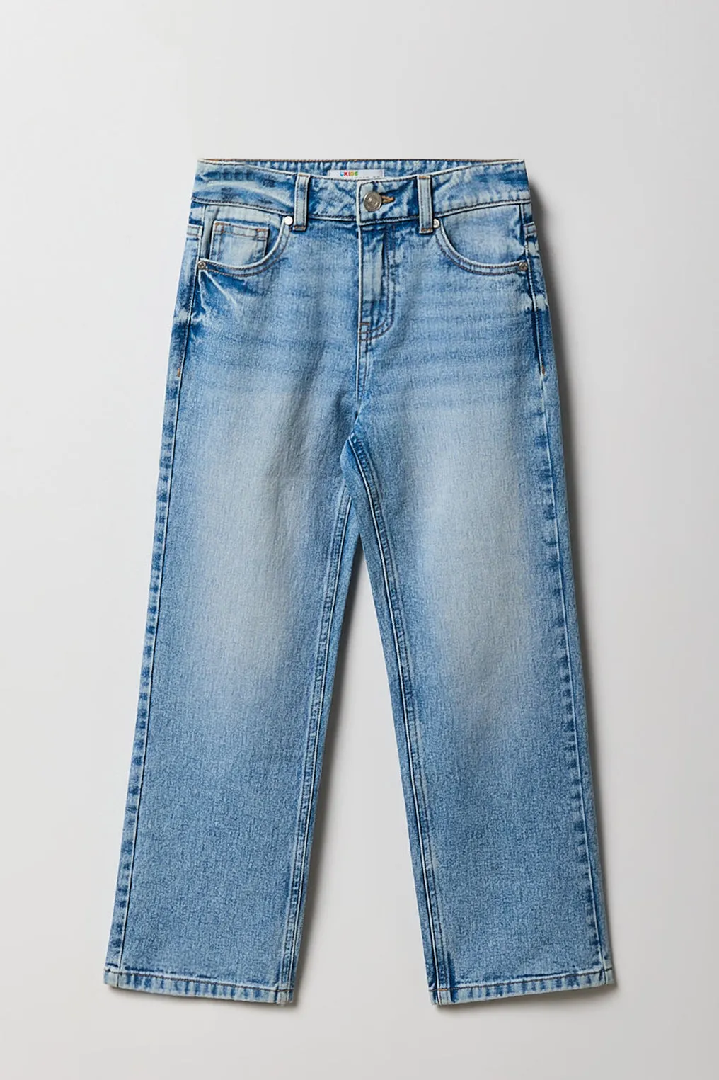 Jean mi-taille à jambe droite pour fille sold by Urban Planet product image thumbnail 5