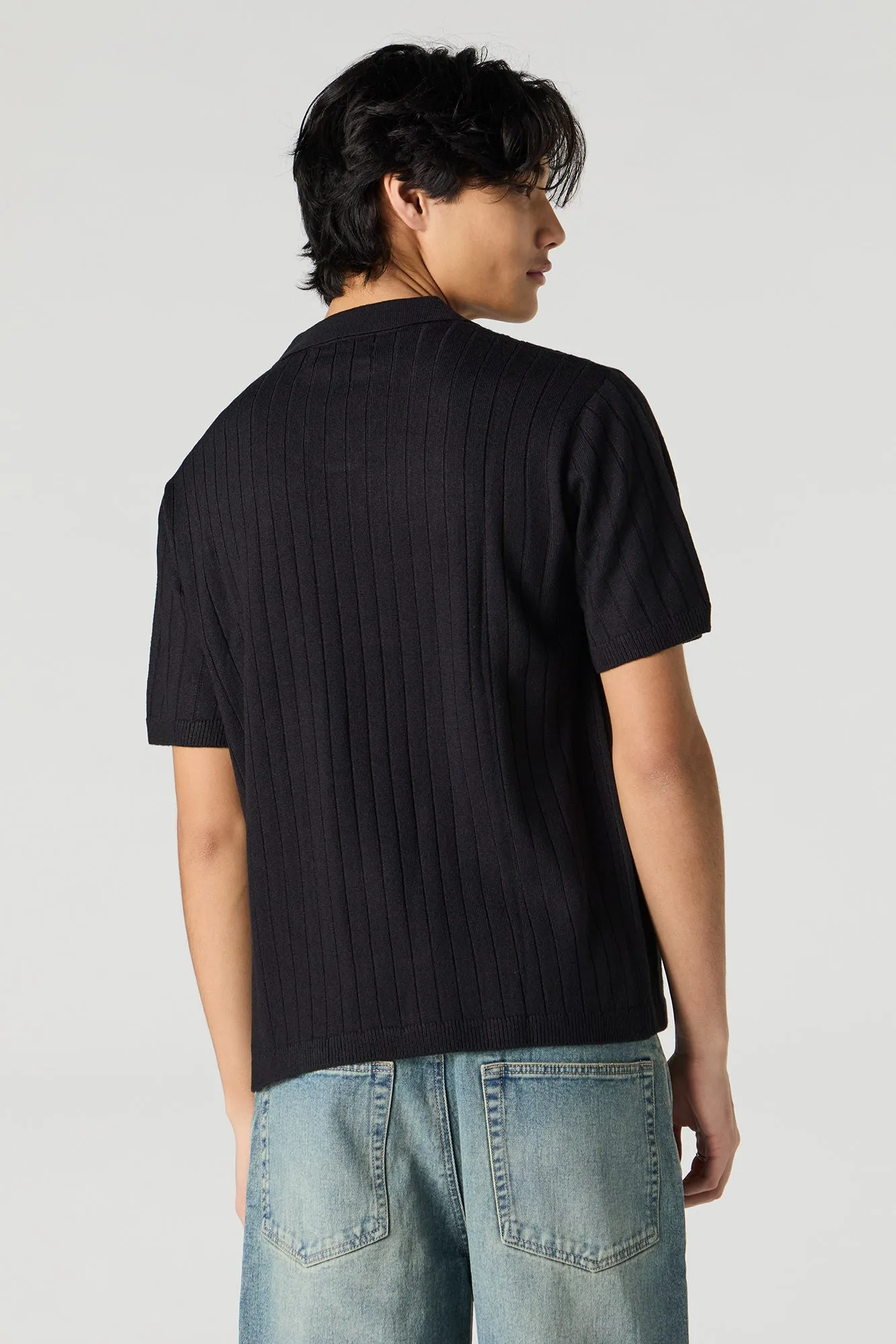 Wide Ribbed Polo sold by Urban Planet product image thumbnail 5