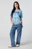 T-shirt coupe garçonne à imprimé Stitch Nation sold by Urban Planet