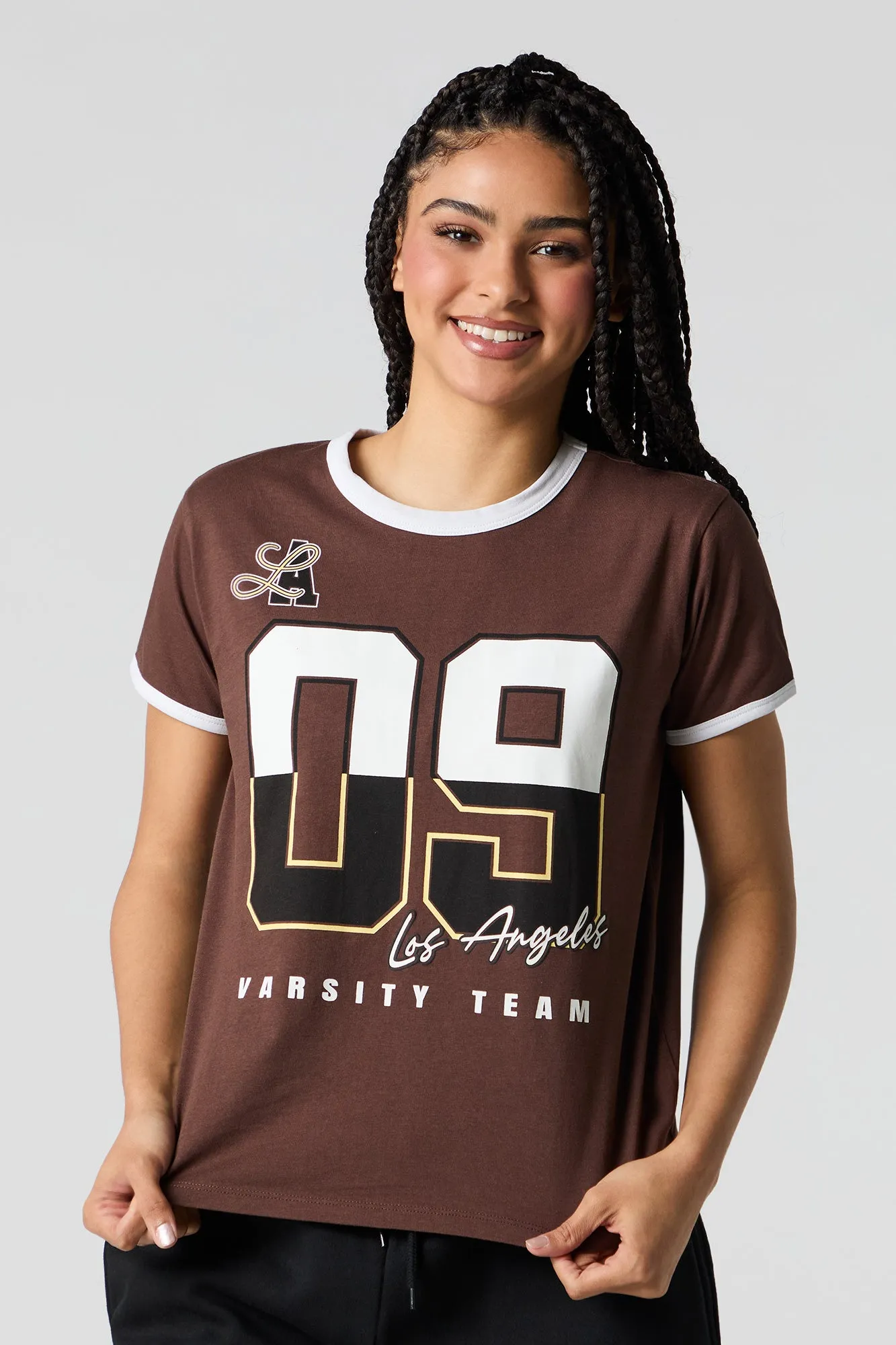 Graphic Ringer T-Shirt sold by Urban Planet