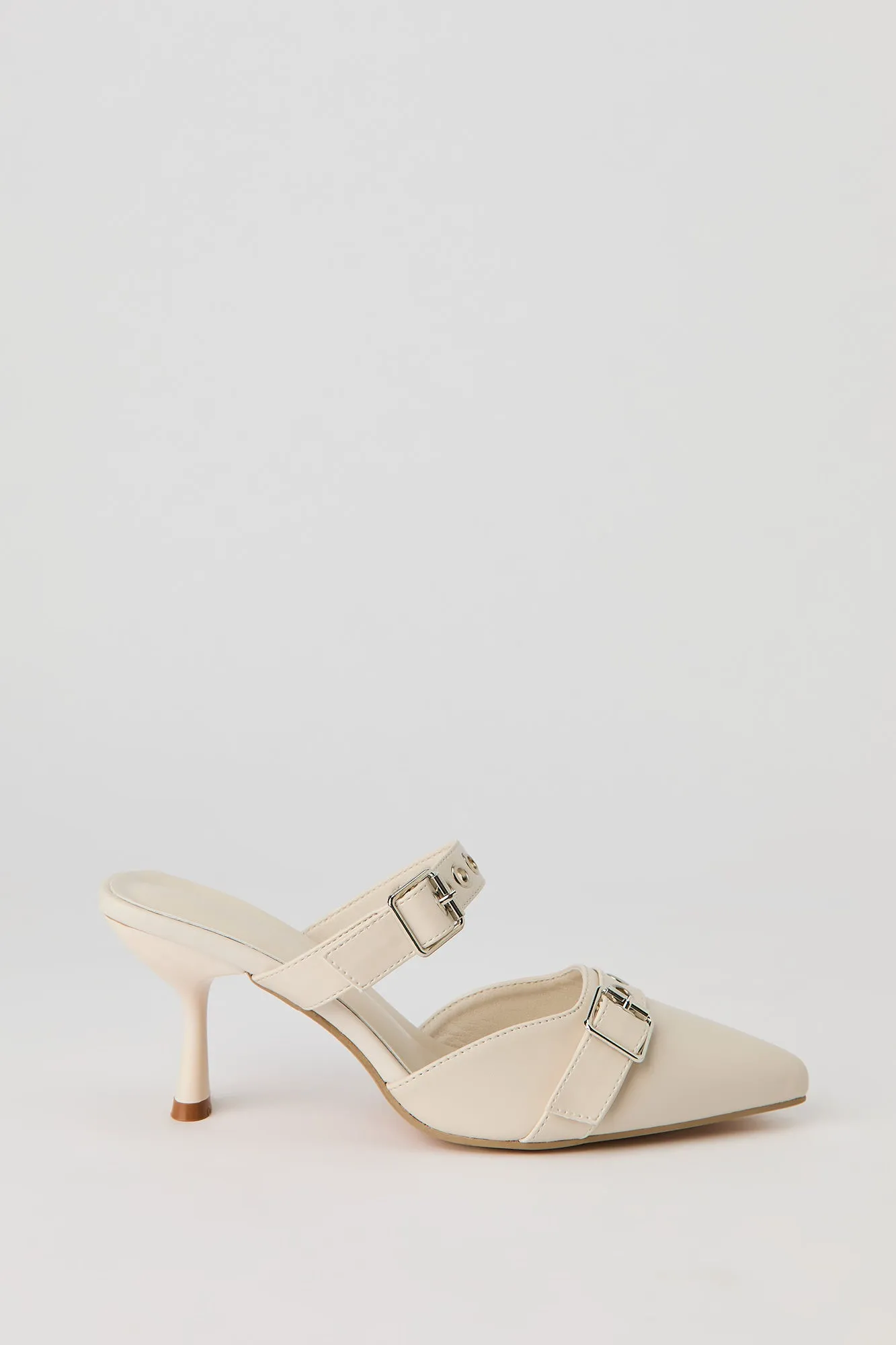 Pointed Toe Buckled Mules sold by Urban Planet product image thumbnail 2