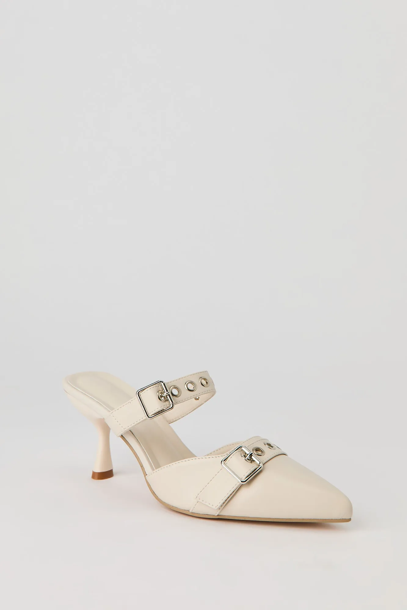Pointed Toe Buckled Mules sold by Urban Planet product image thumbnail 3