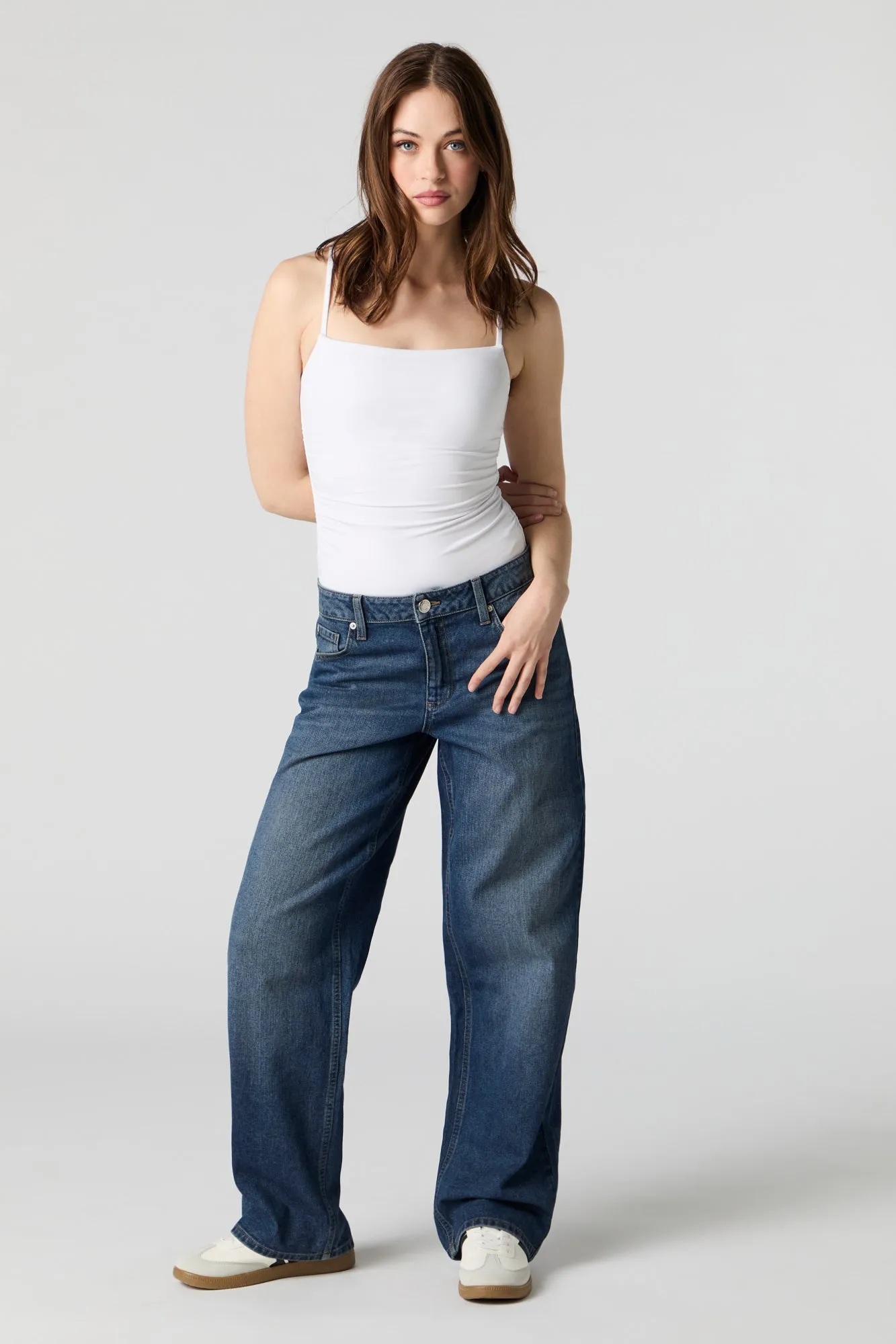 Low Rise Baggy Vintage Dark Jean sold by Urban Planet