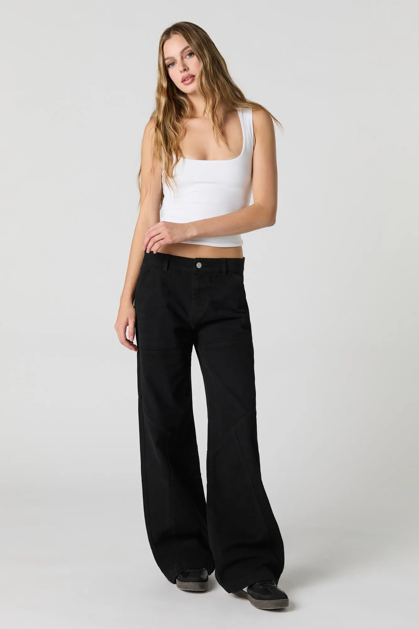 Paneled Low Rise Baggy Pant sold by Urban Planet product image thumbnail 4