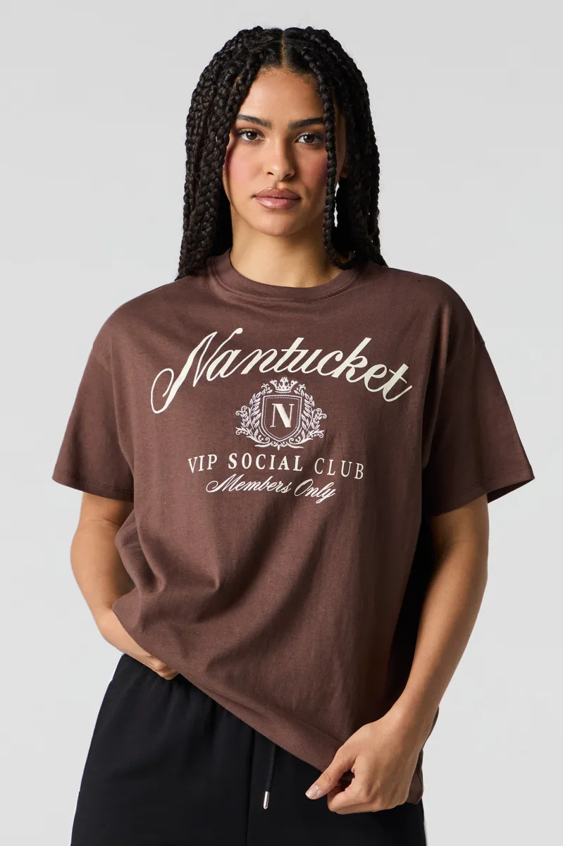 Graphic Destination Boyfriend T-Shirt sold by Urban Planet