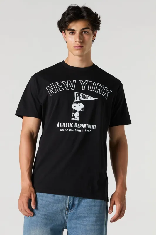 T-shirt à imprimé Peanuts New York sold by Urban Planet