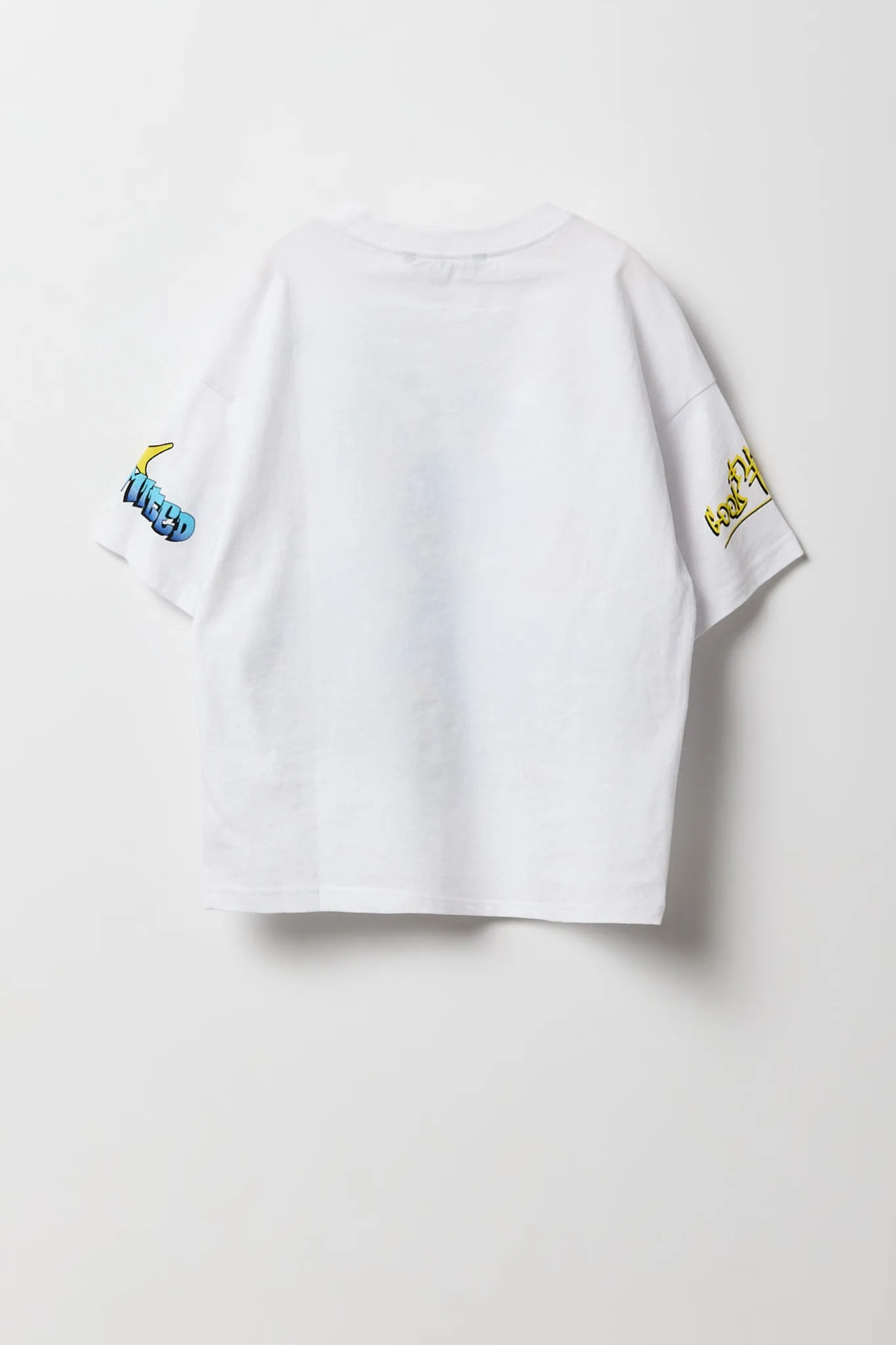 T-shirt à imprimé Positive Vibes Bunny pour garçon sold by Urban Planet product image thumbnail 2