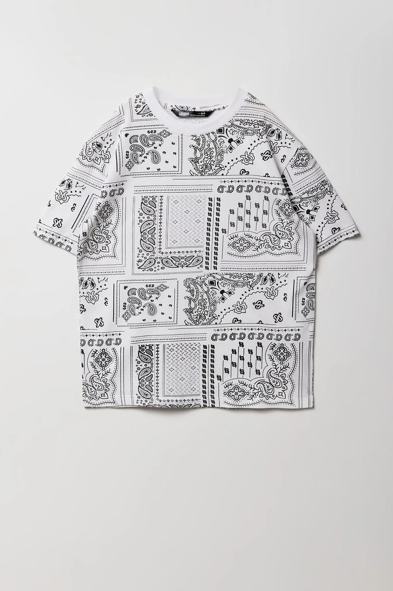 T-shirt avec motif bandana pour garçon sold by Urban Planet product image thumbnail 3