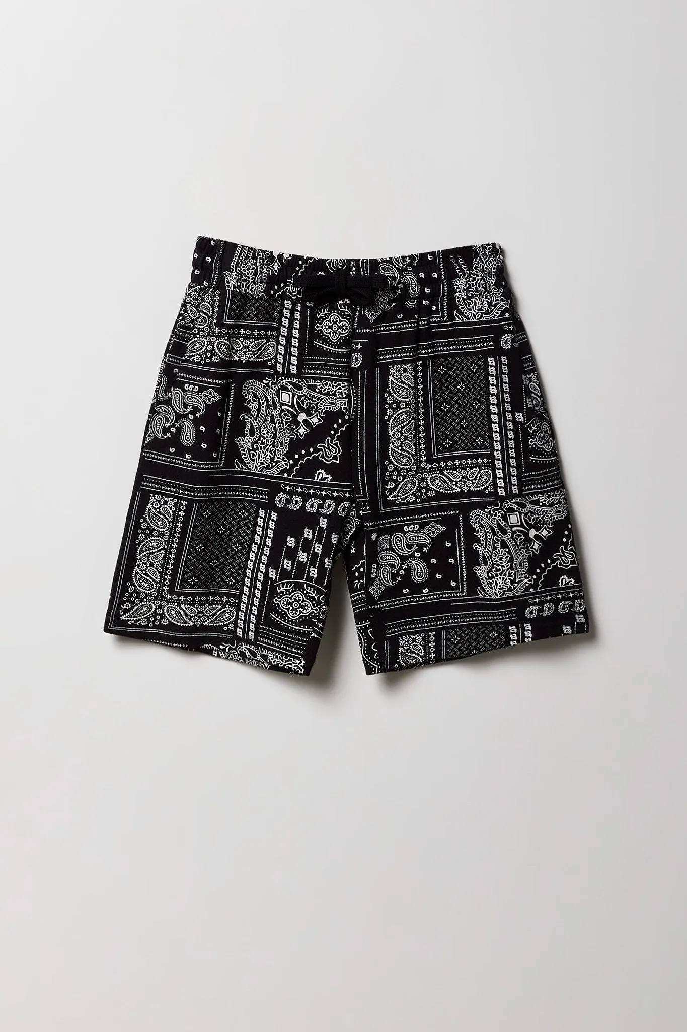 Short en molleton avec motif bandana pour garçon sold by Urban Planet