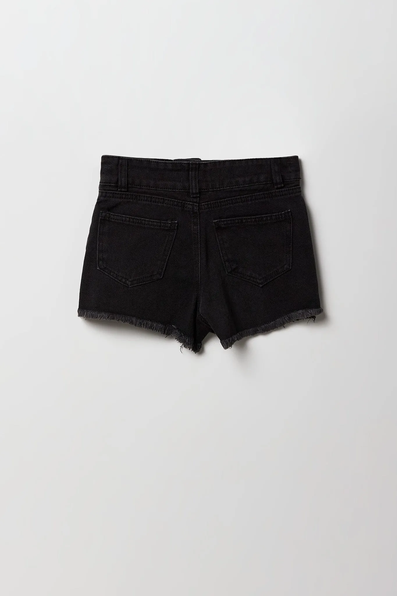 Girls Floral Embroidered Denim Short sold by Urban Planet product image thumbnail 2