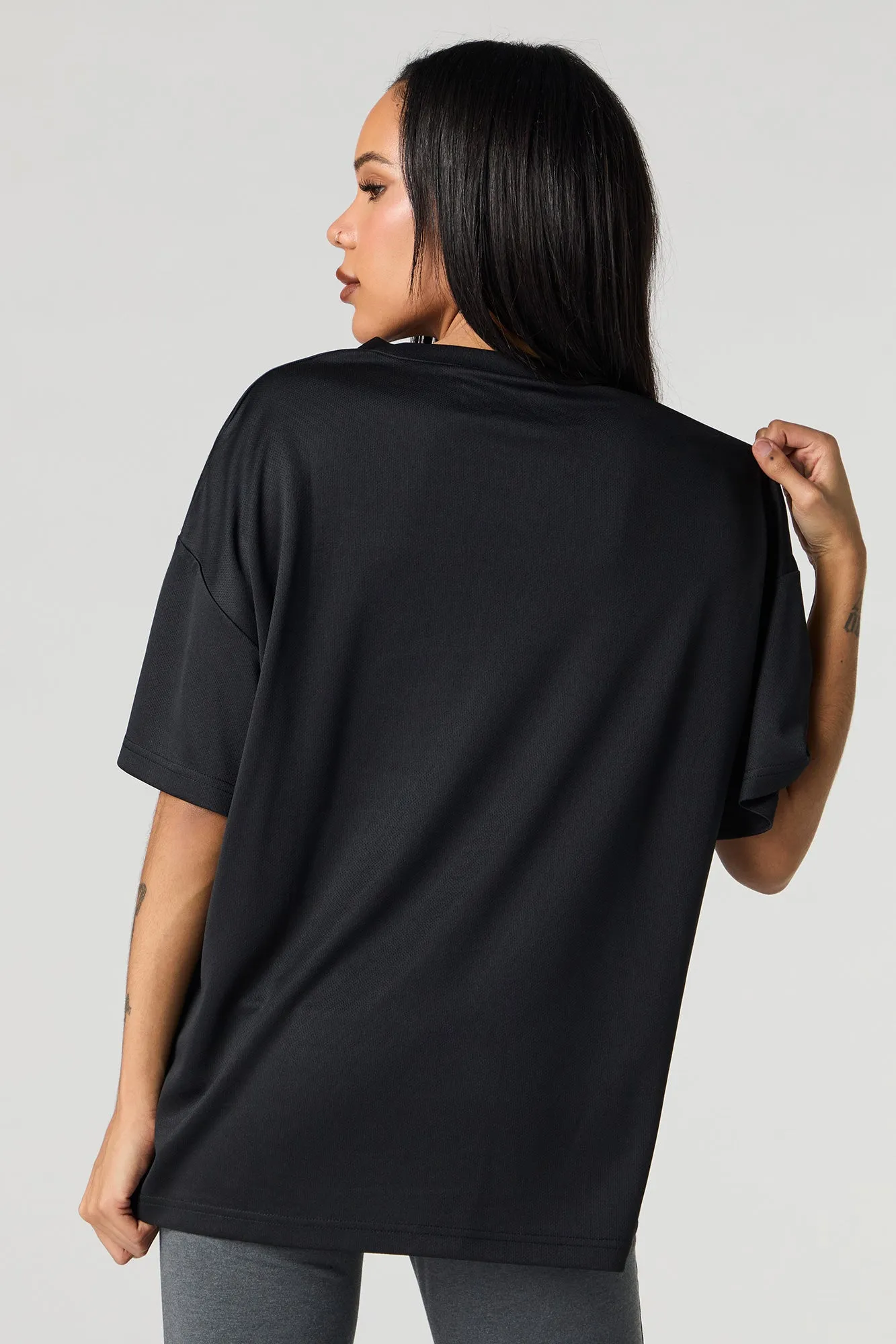 Stitch Graphic Mesh Jersey sold by Urban Planet product image thumbnail 5
