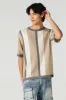 T-shirt en tricot texturé avec blocs de couleurs sold by Urban Planet