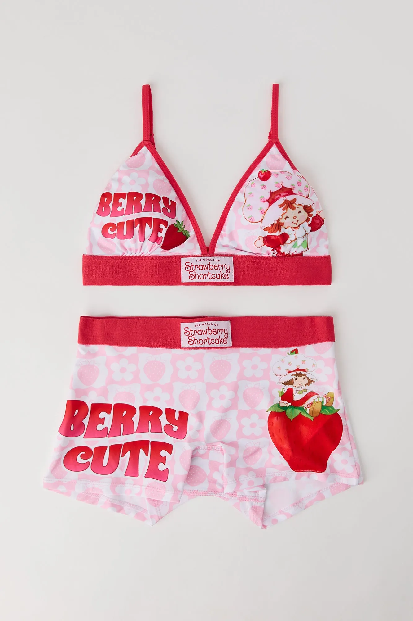 Ensemble 2 pièces minicami et short garçonne à imprimé Strawberry Shortcake sold by Urban Planet