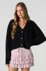 Cardigan boutonné en tricot sold by Urban Planet