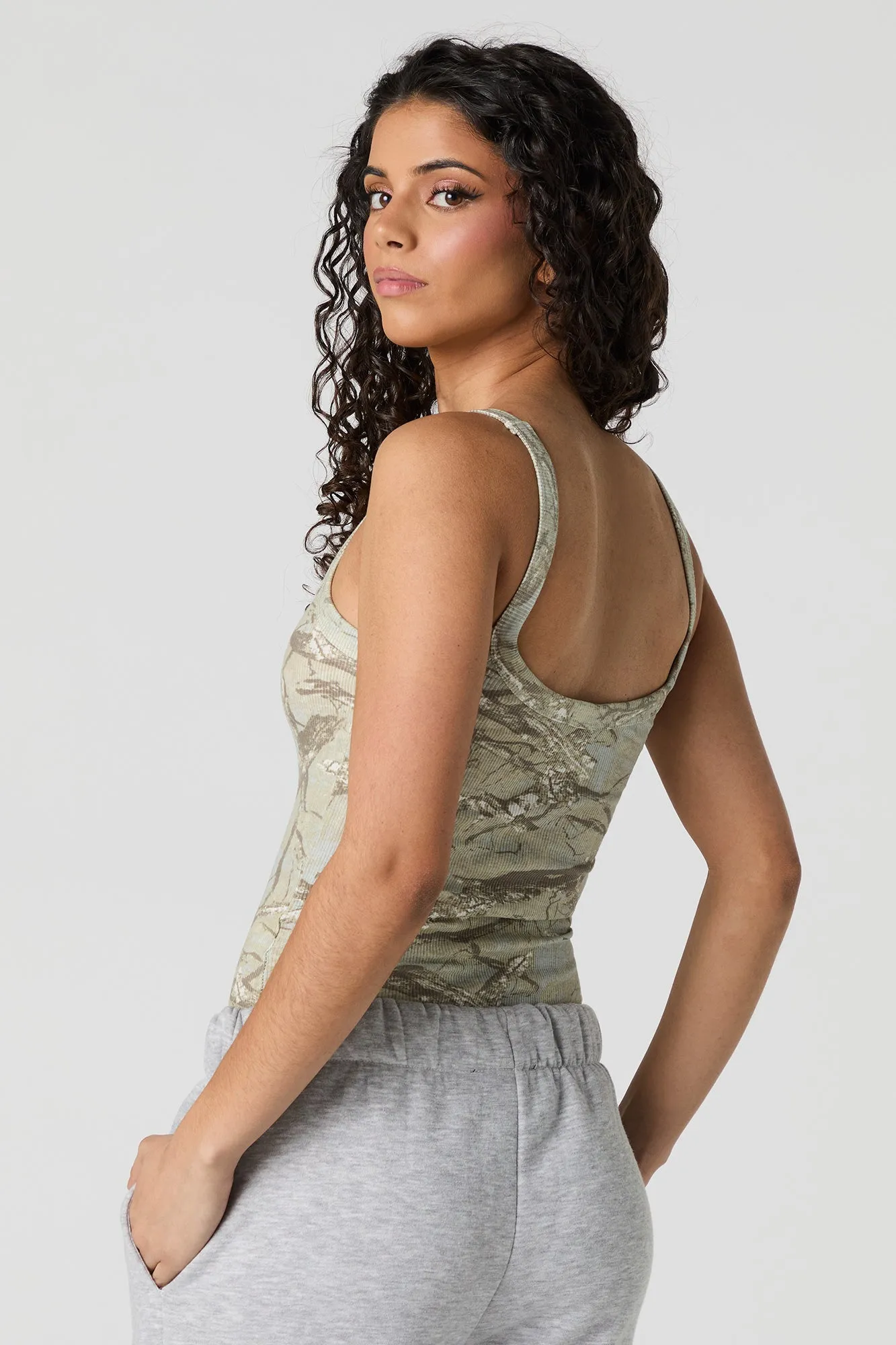 Ribbed Scoop Neck Bodysuit sold by Urban Planet product image thumbnail 2
