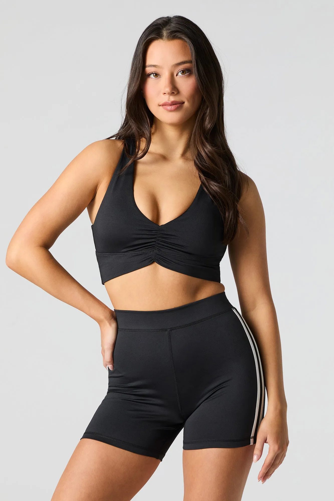 Active Contrast Striped Short sold by Urban Planet product image thumbnail 5