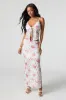 Floral Lace Maxi Skirt sold by Urban Planet